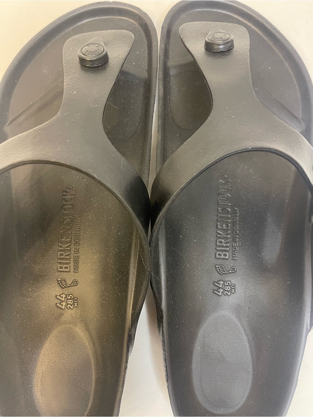 Birkenstock Gizeh Essentials Black EVA Thong Sandals for Men Size 11 - Picture 9 of 11